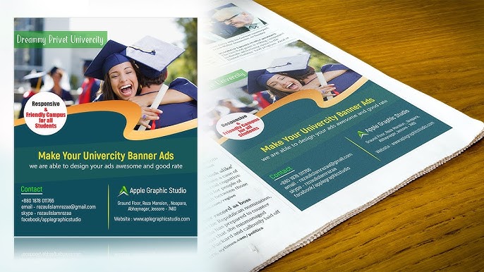 Newspaper Advertisement Photo Design